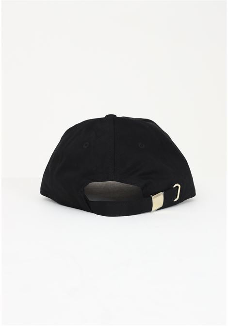 Black hat with embroidery for men VERSACE JEANS COUTURE | 75GAZK10ZG010L01